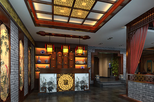 長春中式茶樓裝修——“清、幽、靜、簡”的品茗至境